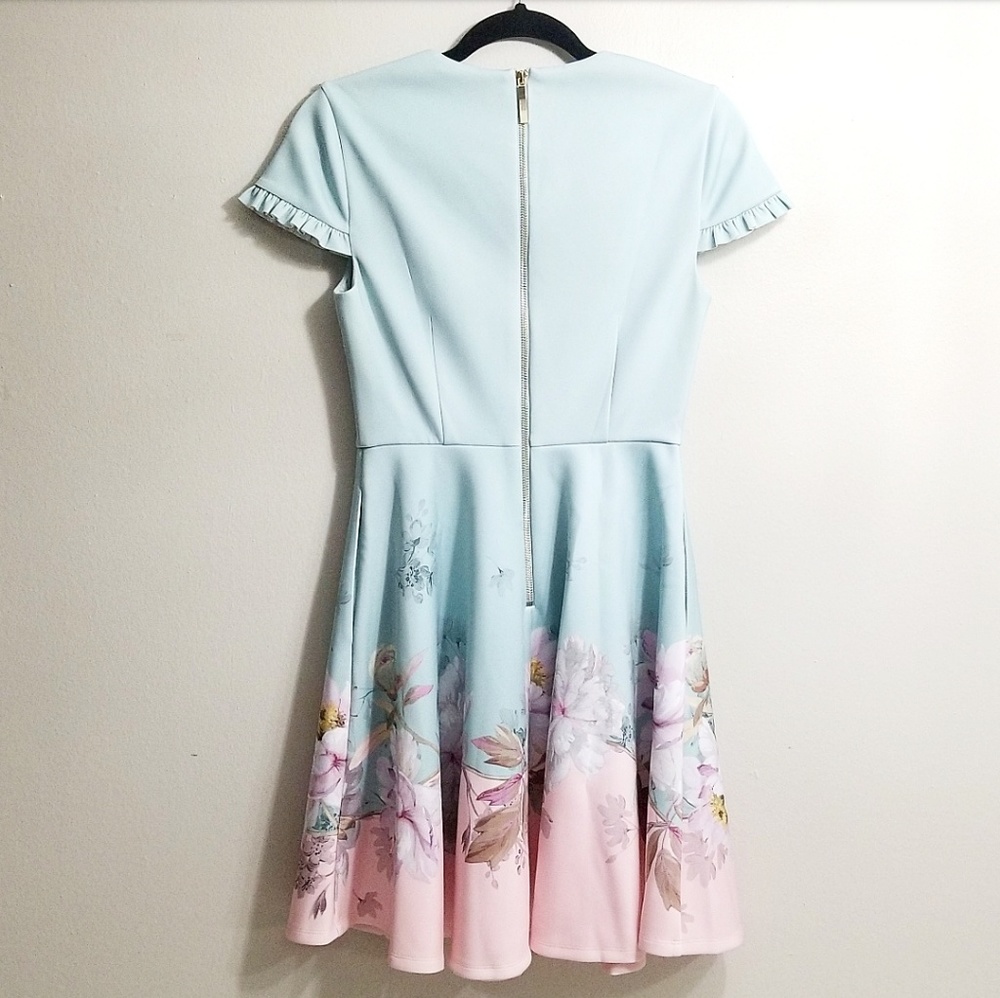🍒NWOT🍒 TED BAKER SKATER DRESS - Picture 2 of 6
